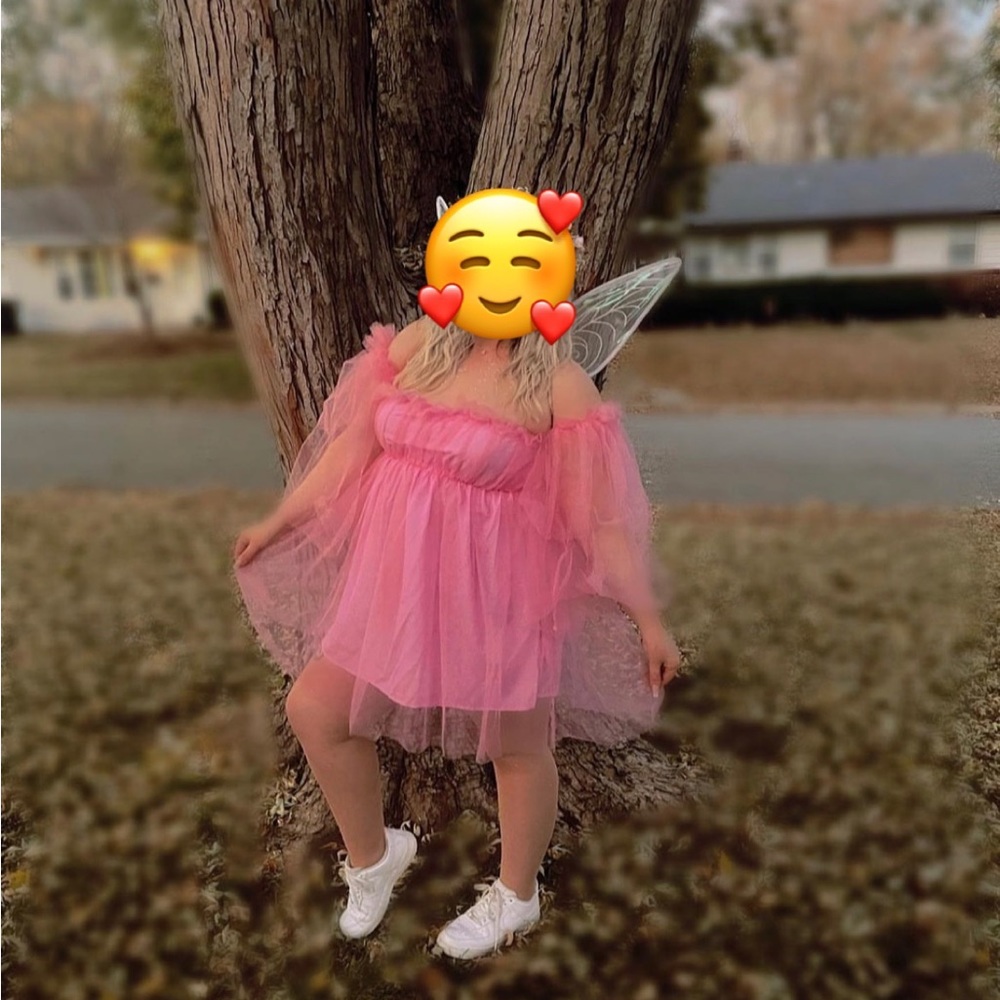 Amazon (??) - Pink Fluffy Tulle Dress
